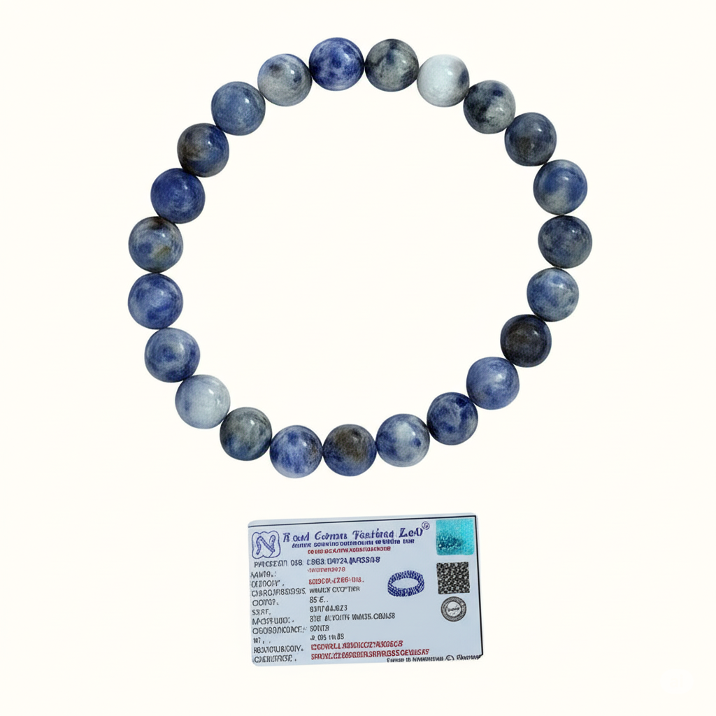 Natural Soda Lite Bracelet